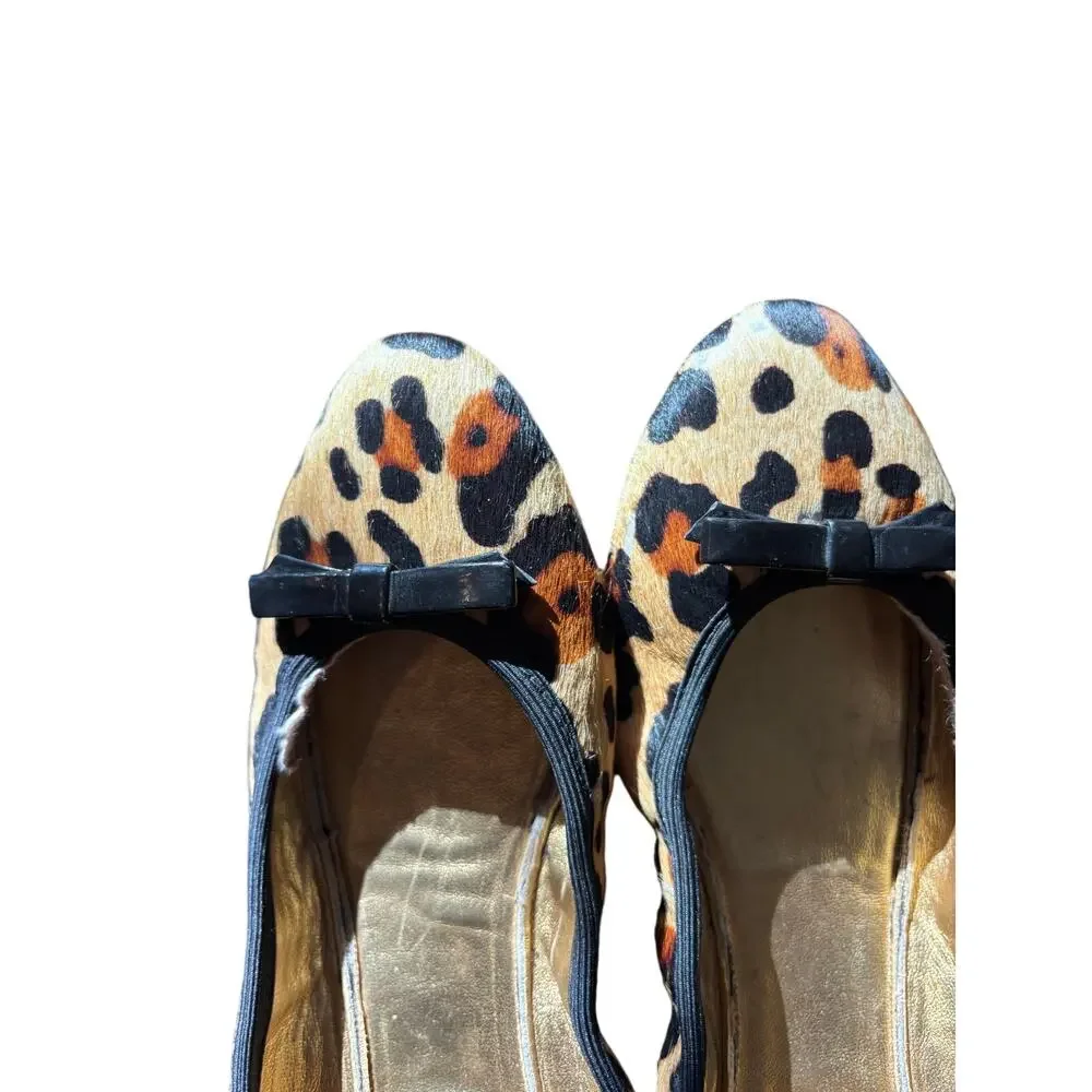 Kate Spade New York
Ponyhair Leopard Print Ballet Flats 8 Flexible Comfort Shoe - Picture 13 of 14